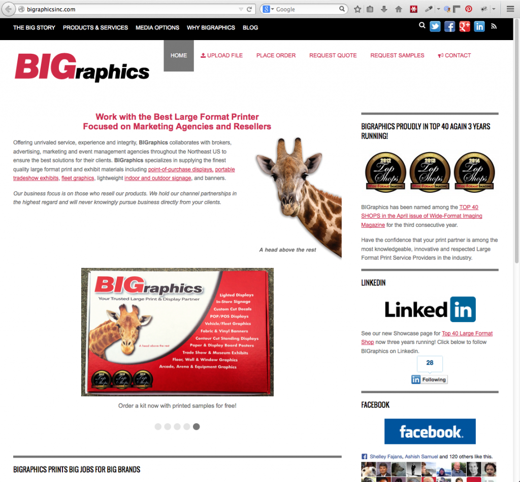 BIGraphics Inc. gets a big makeover